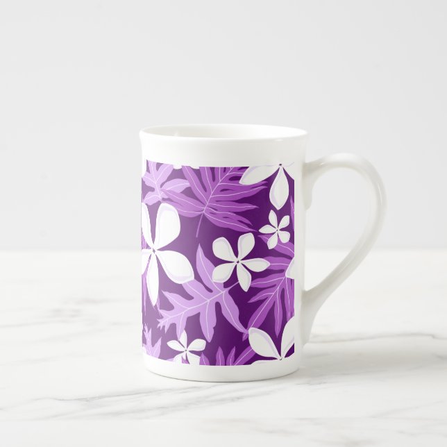 TAZA DE PORCELANA TIARE (PURPLE) BONE CHINA MUG (Derecha)