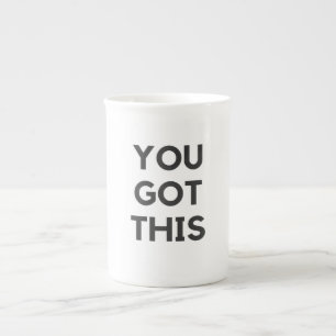 Taza De Porcelana tienes esto