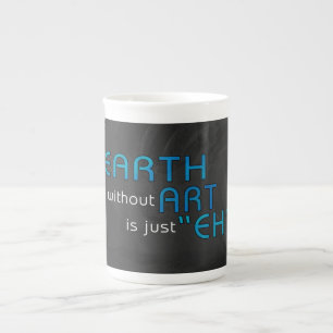 Taza De Porcelana Tierra sin arte