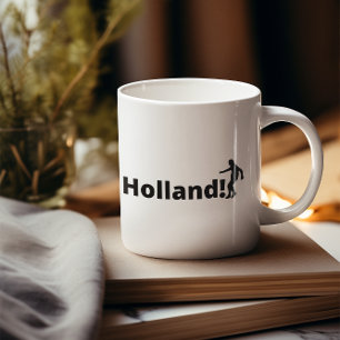 Taza De Porcelana Título OptimizadoNombre Personalizado Oranje Fan