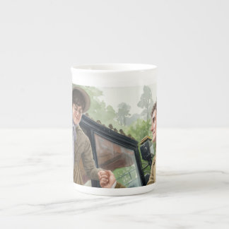 Taza De Porcelana Tom ayudando a Mary a salir del carruaje