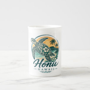 Taza De Porcelana Tortuga de Hawái