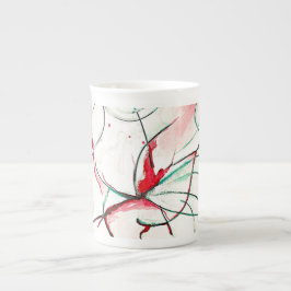Taza De Porcelana Trait coulant 1