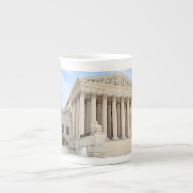 Taza De Porcelana Tribunal Supremo de los Estados Unidos (Frente)