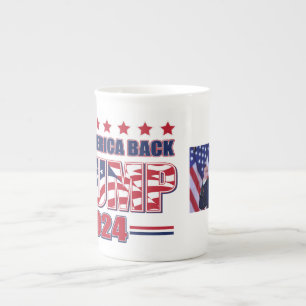 Taza De Porcelana Trump 2024: Recuperar a Estados Unidos