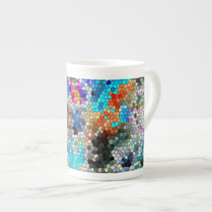 Taza De Porcelana TTEQOTGCubismINV AZUL SGDRKDP
