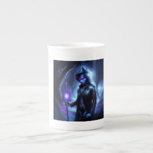 Taza De Porcelana Un Alma Perdida Se Gusta Por El Bosque Nocturno