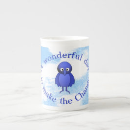 Taza De Porcelana Un día maravilloso para hacer Inspirador el cambio