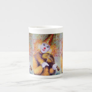 Taza De Porcelana Un payaso dulce tocando el violín