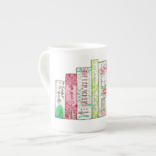 Taza De Porcelana Una fila de las obras clásicas del día de fiesta