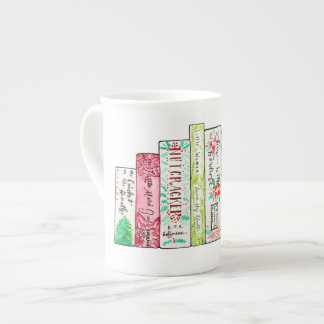 Taza De Porcelana Una fila de las obras clásicas del día de fiesta