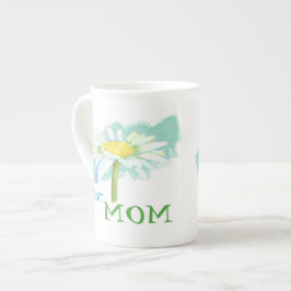 Taza De Porcelana Una margarita para mamá Hueso China Mug