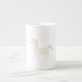 Taza De Porcelana unicornio
