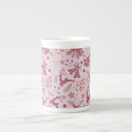 Taza De Porcelana Vacaciones de Navidad