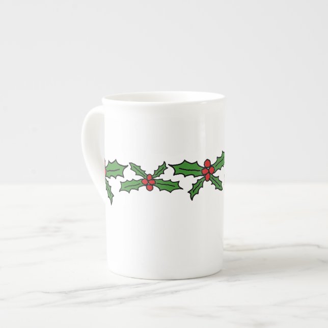 Taza De Porcelana Vacaciones vacacionales (Izquierda)