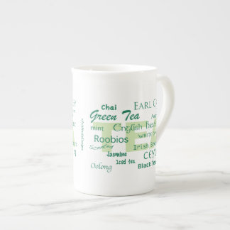 Taza De Porcelana Variedades de té y té