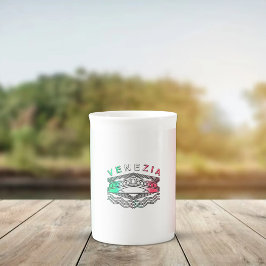 Taza De Porcelana Venezia Rialto Bold LInes