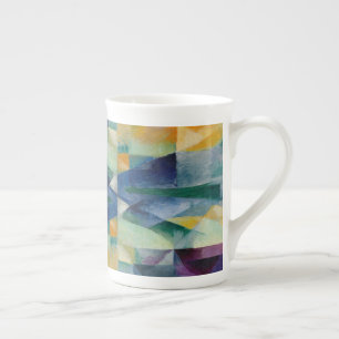 Taza De Porcelana Ventana simultánea 1912 de Robert Delaunay