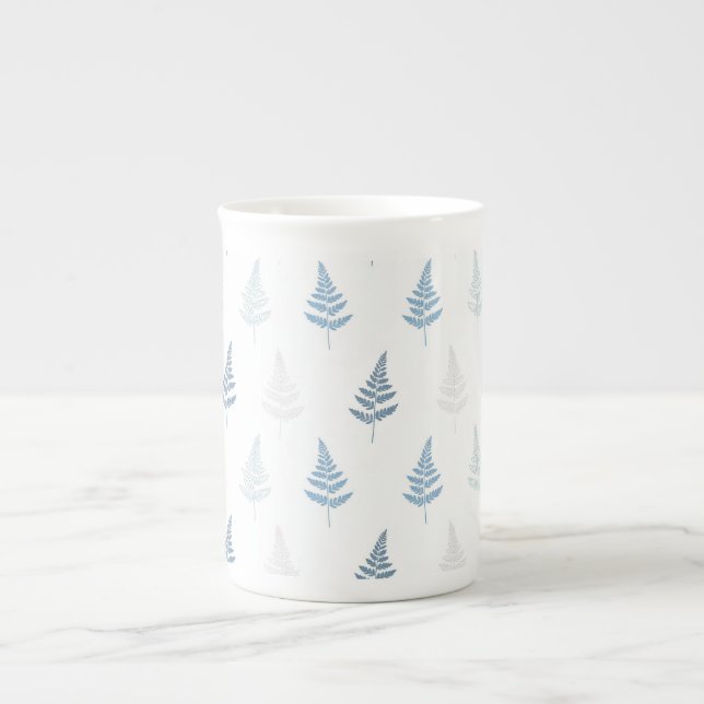 Taza De Porcelana Verdant Fern Harmony (Frente)