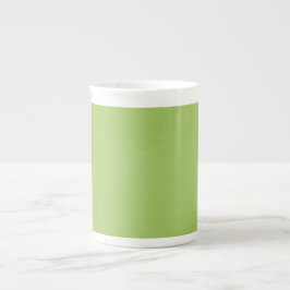Taza De Porcelana Verde primavera, verde claro claro claro, verde cl