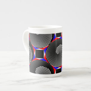 Taza De Porcelana Verificador digital Yin Yang por Kenneth Yoncich