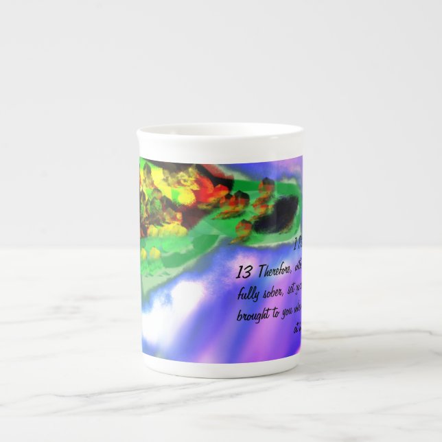 Taza De Porcelana Vía de Jesús (Frente)