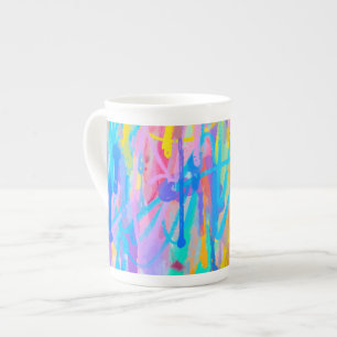 Taza De Porcelana Vibrante cascada