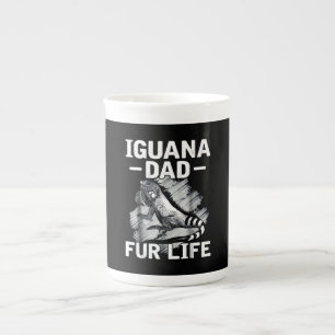 Taza De Porcelana Vida de los papas de Iguana