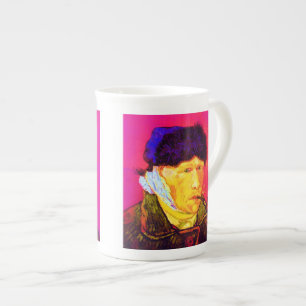 Taza De Porcelana Vincent Van Gogh - Autorretrato Vendaje Pop Art