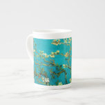 Taza De Porcelana Vincent Van Gogh Blossoming Almond Tree Floral Art<br><div class="desc">Vincent Van Gogh Blossoming Almond Tree Vintage Floral Art Blossoming Almond Tree es un cuadro de 1890 del artista holandés post-impresionista Vincent van Gogh. Almond Blossoms es un grupo de varios cuadros de 1888 y 1890 de Vincent van Gogh en Arles y Saint-Rémy, al sur de Francia, de almendros florecientes....</div>