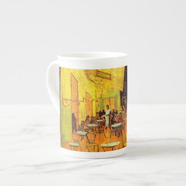 Taza De Porcelana Vincent Van Gogh Cafe Terrace En Bella Artes De No (Izquierda)