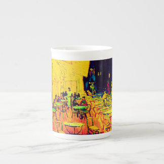 Taza De Porcelana Vincent Van Gogh - Terraza del Café por la Noche P