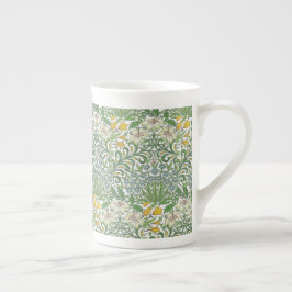 Taza De Porcelana Vintage William Morris Flores Fondo de pantalla de