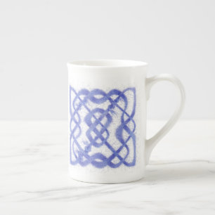 Taza De Porcelana VIOLET CELTIC MUG Bone China Mug