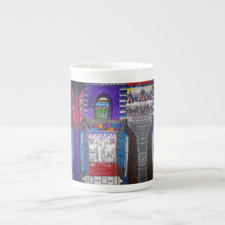Taza De Porcelana Violet's under the sun foodie mug