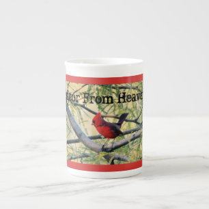 Taza De Porcelana "Visitante café del cielo"/taza de té