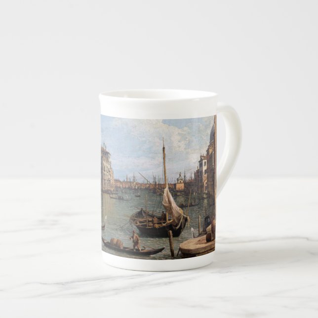 Taza De Porcelana Vista de Canaletto al Gran Canal (Derecha)