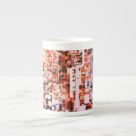 Taza De Porcelana Vista nocturna de Flight Mug