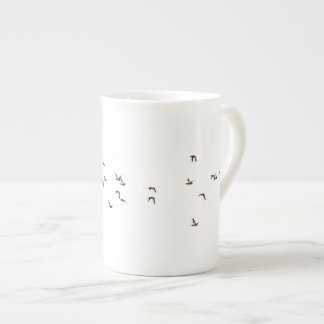 Taza De Porcelana Vuelo del pato silvestre