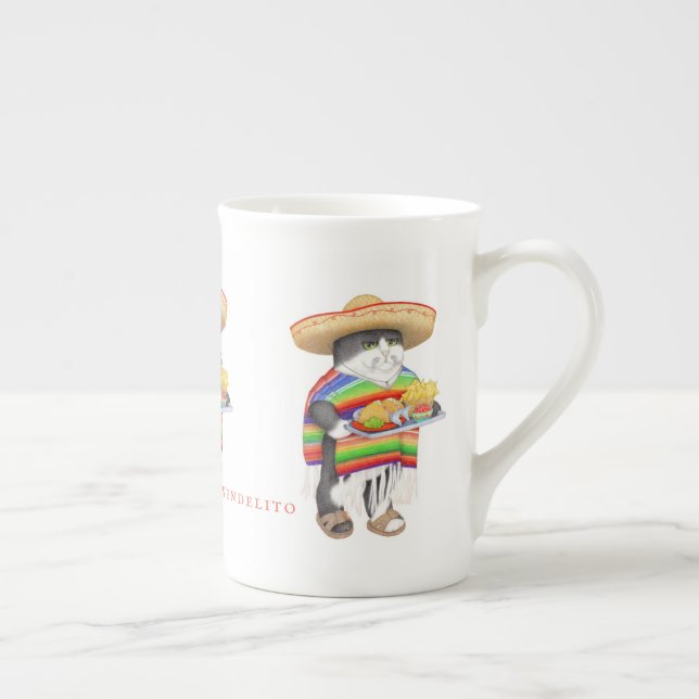 Taza De Porcelana WENDELITO Bone China Mug (Derecha)