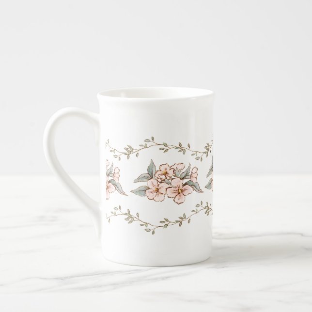 Taza De Porcelana Wildflower Garden Tea Fiesta (Izquierda)