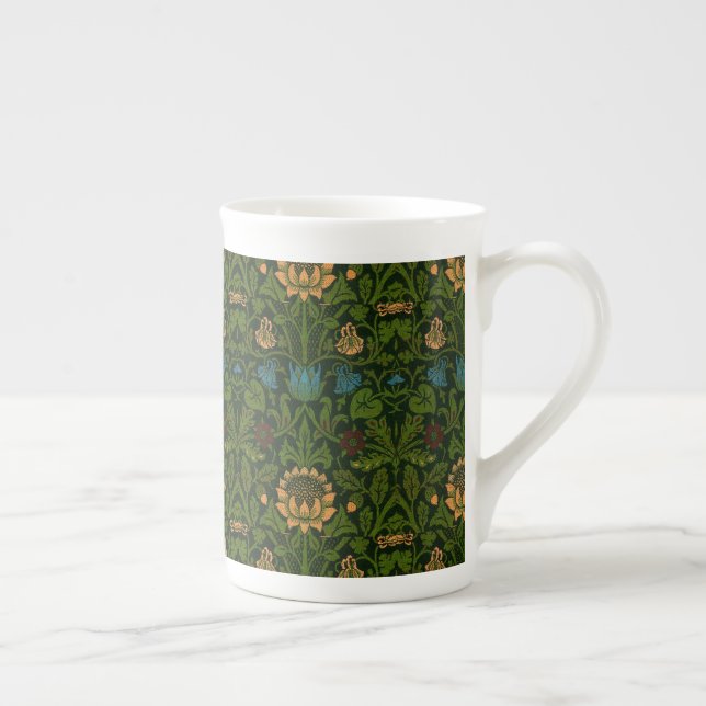 Taza De Porcelana William Morris Violet y Columbine (Derecha)
