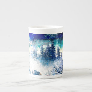 Taza De Porcelana Winter Wonderland