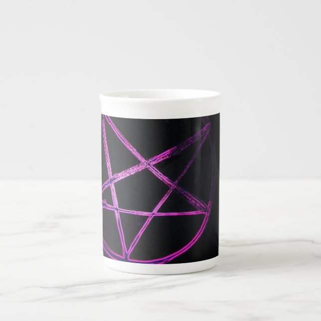 Taza De Porcelana yaie pentagram (Frente)