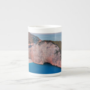 Taza De Porcelana Zakynthos, Grecia.
