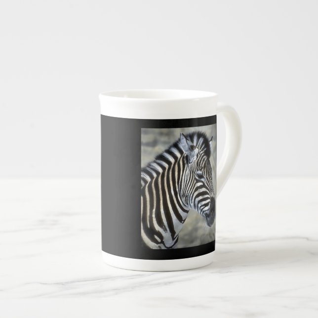 Taza De Porcelana Zebras Lovers Art (Derecha)