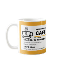 Taza de Prescripción de Café