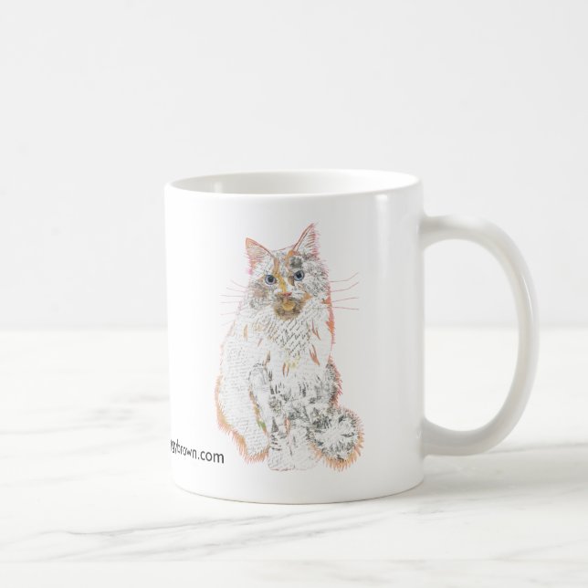 Taza de príncipe Robin Cat Collage (Derecha)