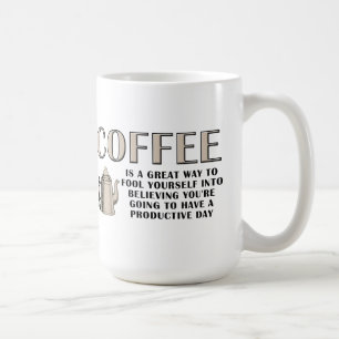 Taza de productividad de café