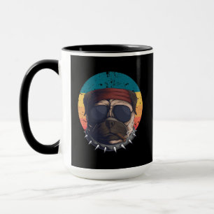 Taza de Pug Amante de Perros
